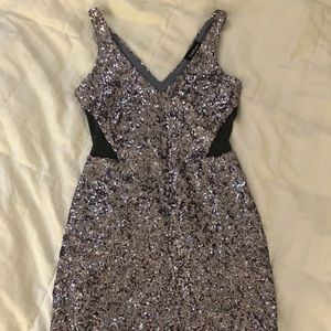 Bebe Sequin Dress